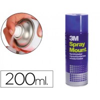 Cola Spray Mount Adesiva Reposicionável Por Tempo Limitado 200ml 3M