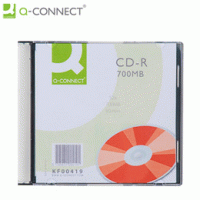 CD-R 700MB 80 minutos Caixa Slim Q-Connect 