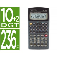 Calculadora Científica SR-270 II 236 Funções 10+2 Dígitos Citizen