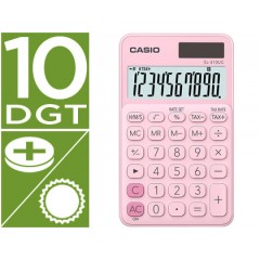 Calculadora de Bolso Casio SL-310UC-PK 10 Dígitos Rosa