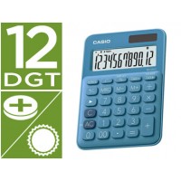 Calculadora Secretária 12 dígitos Casio MS-20UC-RD Azul