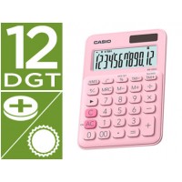 Calculadora Secretária 12 dígitos Casio MS-20UC-RD Rosa