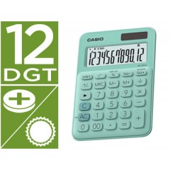 Calculadora Secretária 12 dígitos Casio MS-20UC-RD Verde
