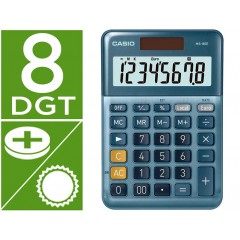 Calculadora Secretária 8 dígitos MS-80E Azul Casio