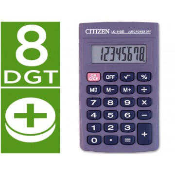 Calculadora de Bolso Citizen LC-310N 8 Dígitos