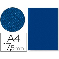 Capa De Encadernação Lombada 17,5mm A4 Rígida Channel Azul 10 Unid.