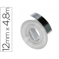 Fita DYMO Alumínio 12mmx4,8mts Sem Adesivo
