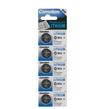 Pilha CR2016 3V Lithium Camelion 1 Unidade