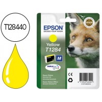 Tinteiro EPSON Original T1284 Stylus S22 Amarelo