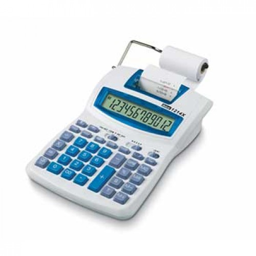 Calculadora de secretária Ibico 1214X 12 Digitos c/ Fita